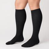 Plus Size Compression Socks Wide Calf