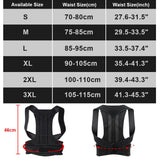 Posture Corrector Back Brace with Lumbar Support