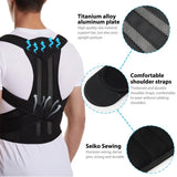 Posture Corrector Back Brace with Lumbar Support