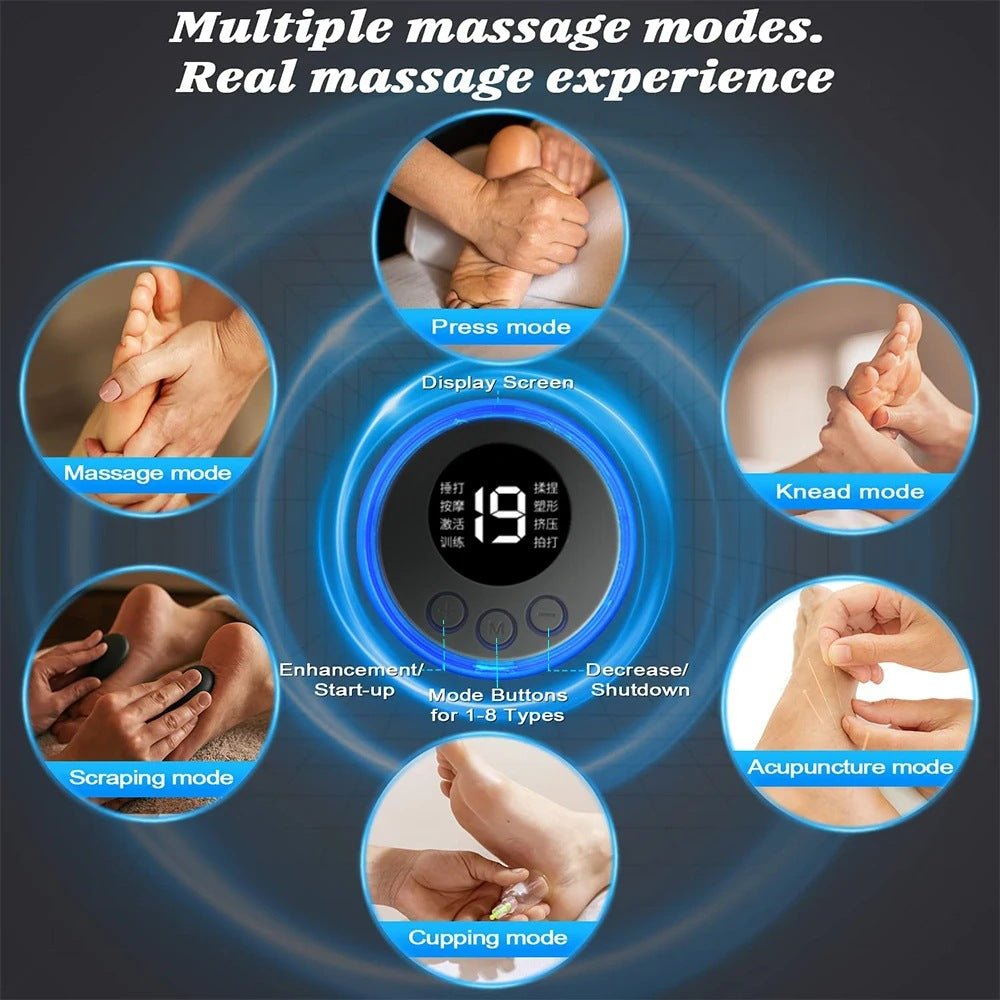 Rechargeable EMS Foot Massager Pad
