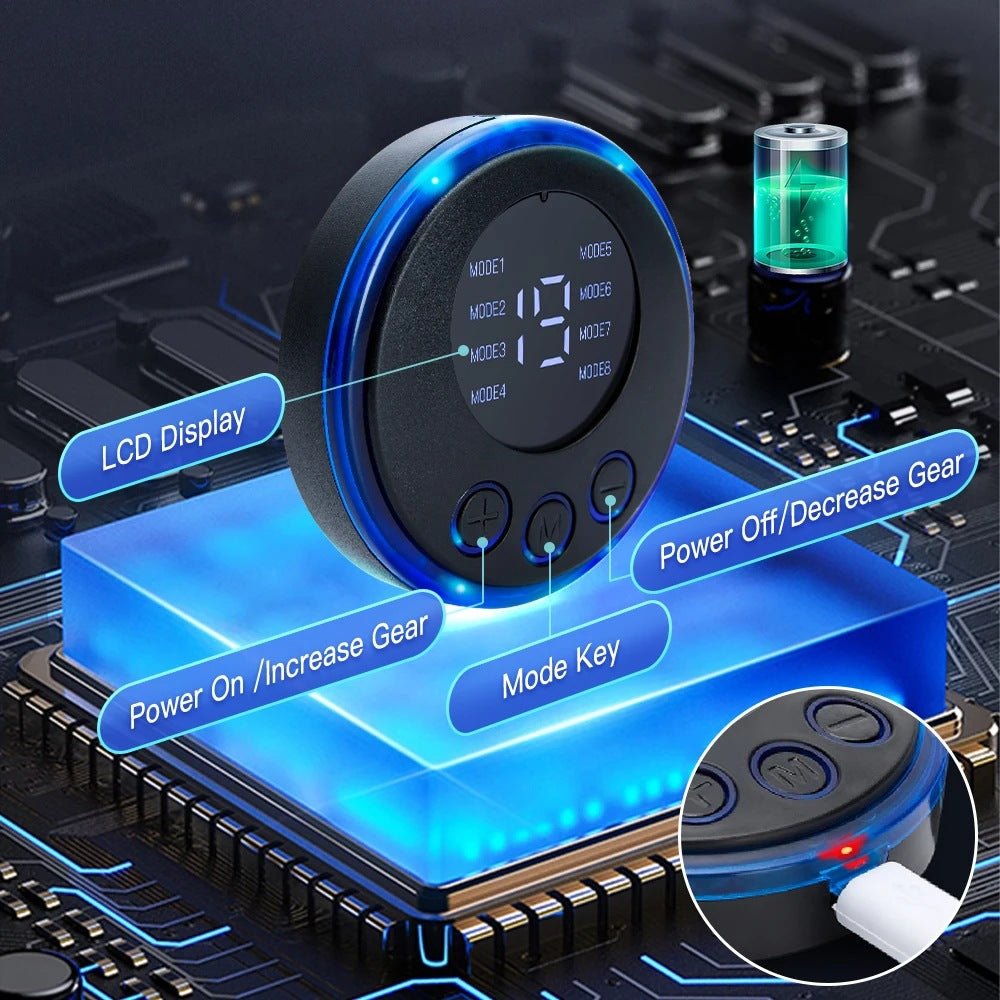 Rechargeable EMS Foot Massager Pad