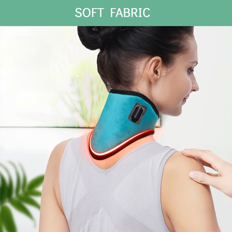 Rechargeable Heated Neck Brace with 3-Level Temperature