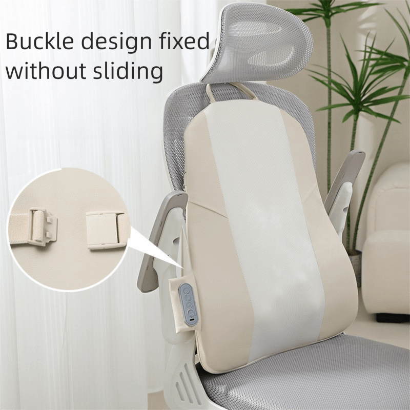 Rechargeable Shiatsu Heated Back Massager Pad
