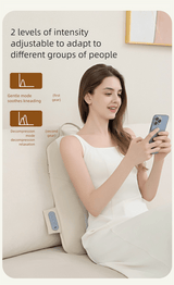 Rechargeable Shiatsu Heated Back Massager Pad